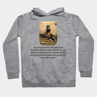 Receiving the Poor for Jesus Christ Hoodie